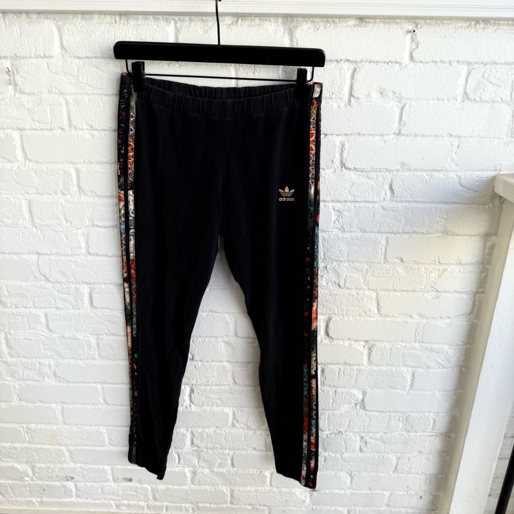 Adidas Black Leggings Size Medium